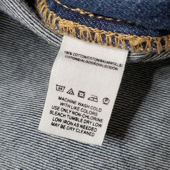 Free People Denim Overall Mini Dress - Picture 6 of 7